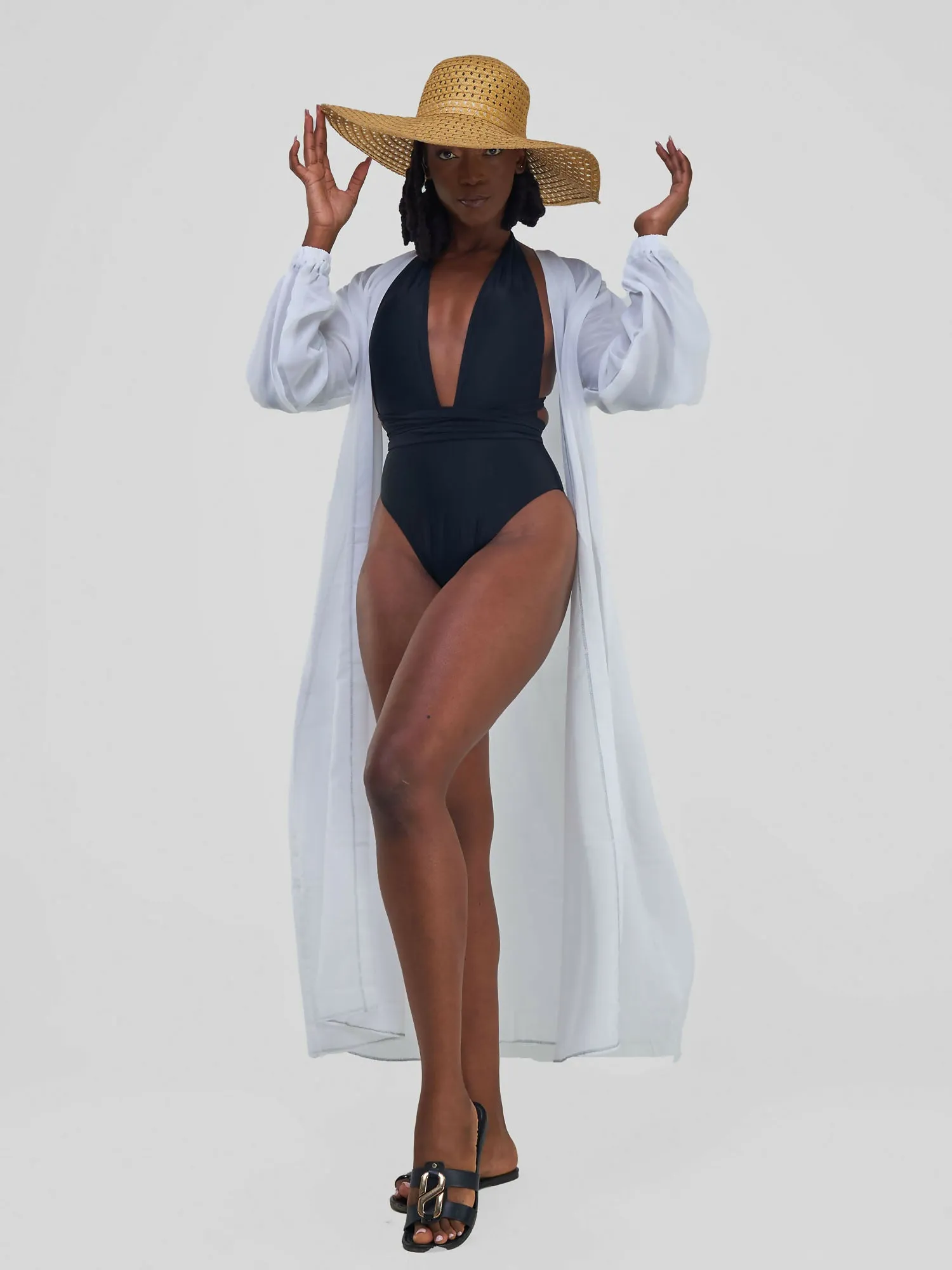 Kimono World Ke Amali Kimono - White