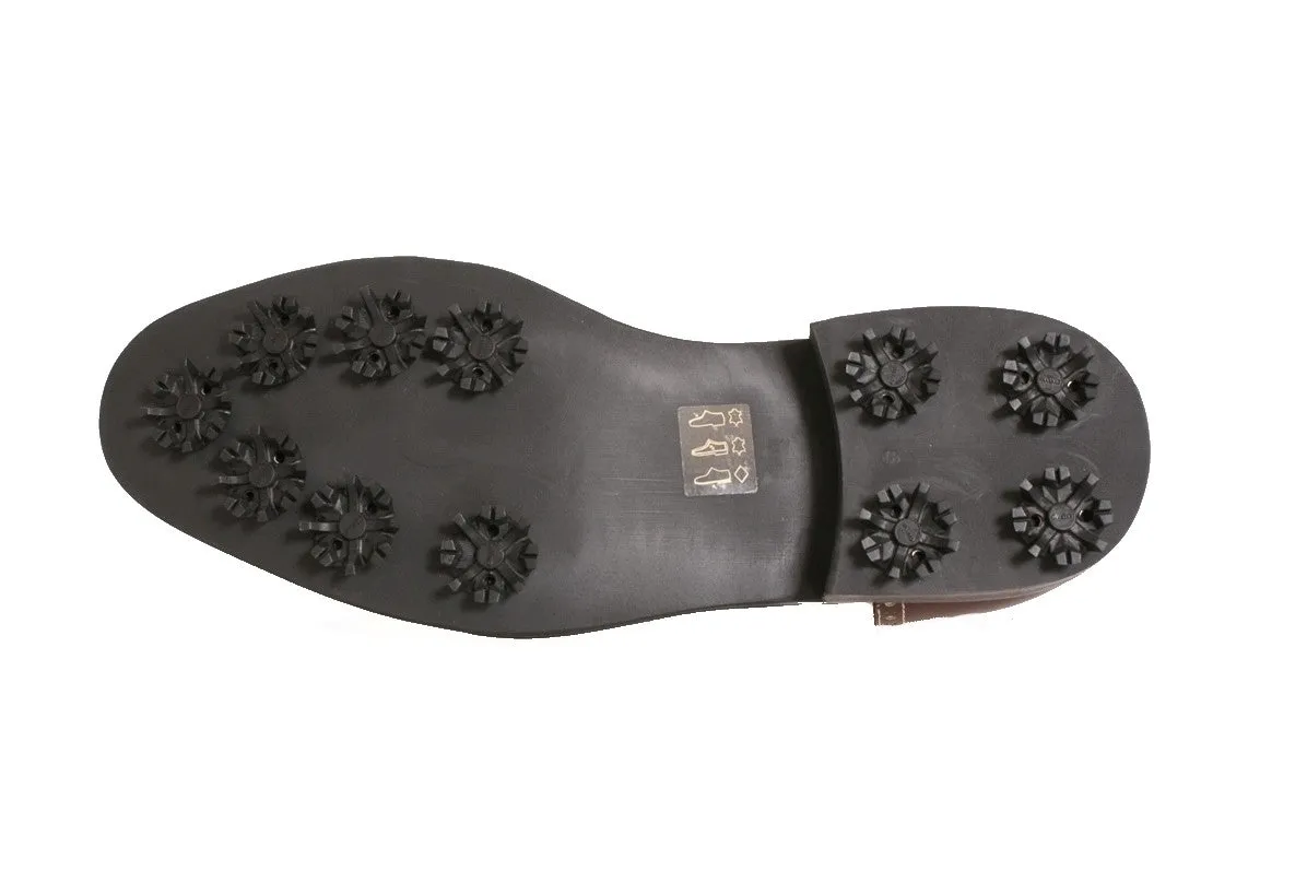 Verona Calf Deer Skin Golf Shoes